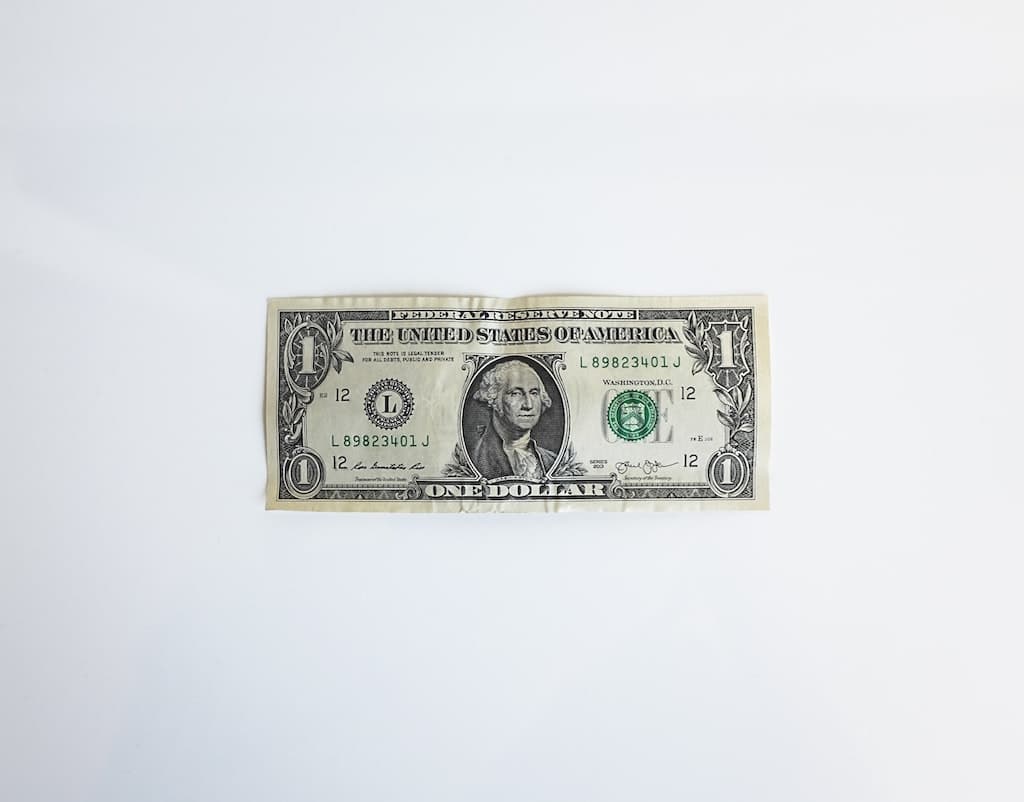 single dollar bill